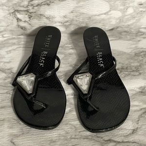 White House Black Market sandals.